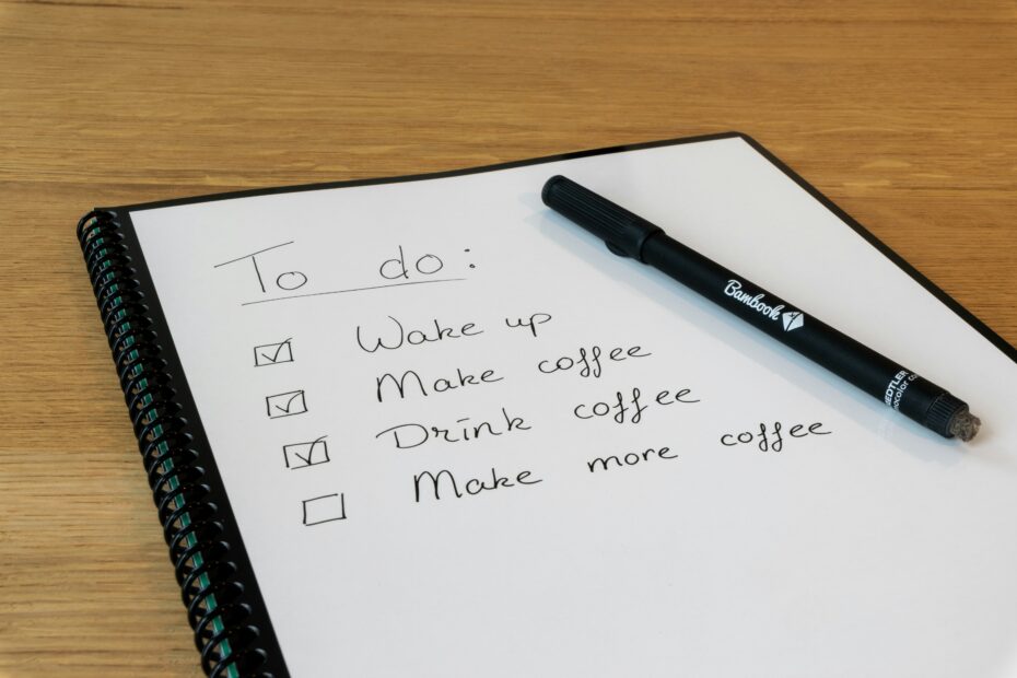 Image of a todolist